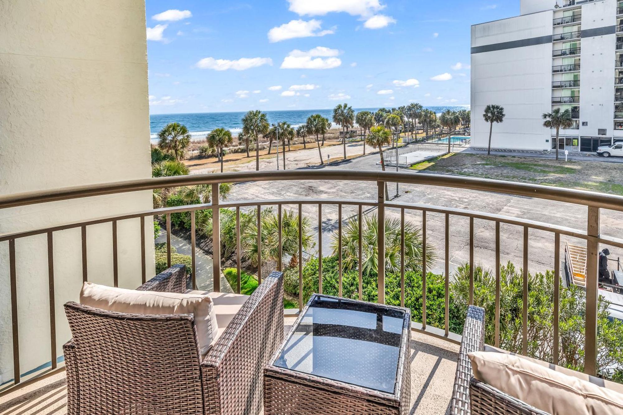 Oceanfront Condo Steps To The Beach W No Resort Fees Myrtle Beach Eksteriør billede